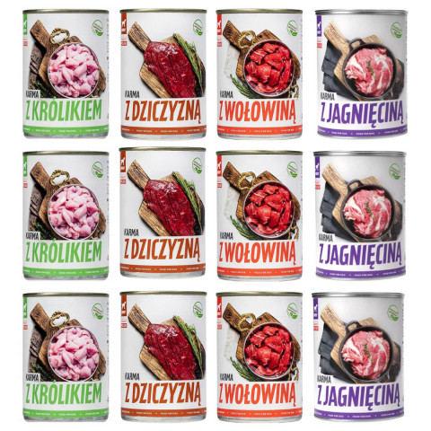 TUF TUF Flavour Mix - mokré krmivo pro psy - 12x400g - Fotogalerie 1