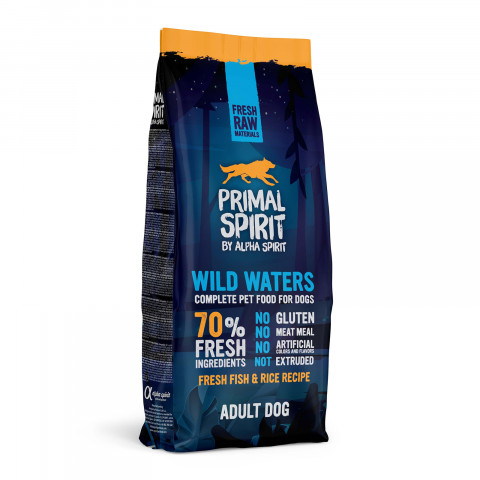 PRIMAL SPIRIT Wild Waters - polosuché krmivo pro psy - 12 kg - Fotogalerie 1
