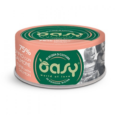 OASY More Love Tuna with salmon - mokré krmivo pro kočky - 70g - Fotogalerie 1