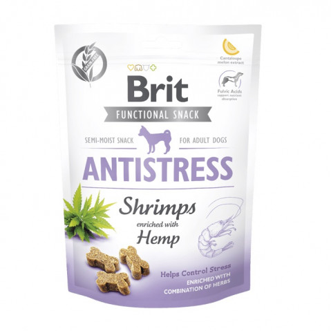 BRIT Care Functional Snack Antistress Shrimps - pamlsek pro psa - 150g - Fotogalerie 1