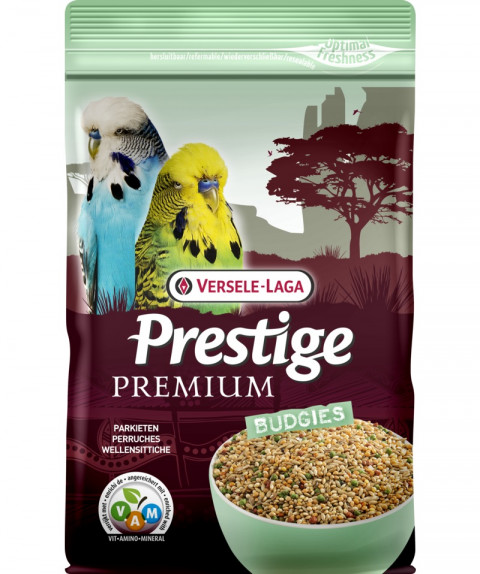VERSELE LAGA Prestige Premium Budgies - krmivo pro nepravé papoušky - 800 g - Fotogalerie 1