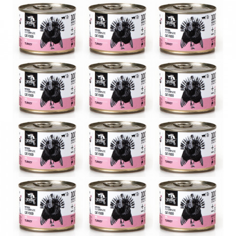 3COTY 04 Turkey - mokré krmivo pro kočky - 12x180g - Fotogalerie 1