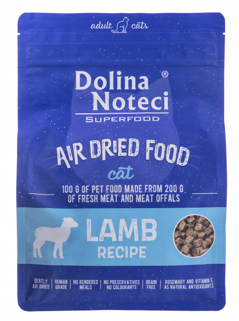 DOLINA NOTECI Superfood Jehněčí - sušené krmivo pro kočky - 1 kg - Fotogalerie 2