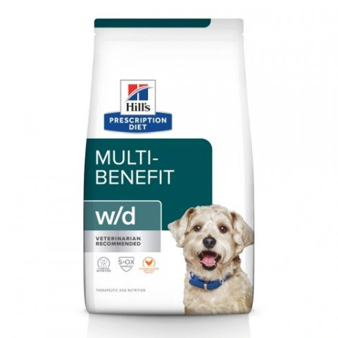 HILL'S Prescription Diet w/d Digestive Weight Diabetes Management - suché krmivo pro psy - 10 kg - Fotogalerie 1