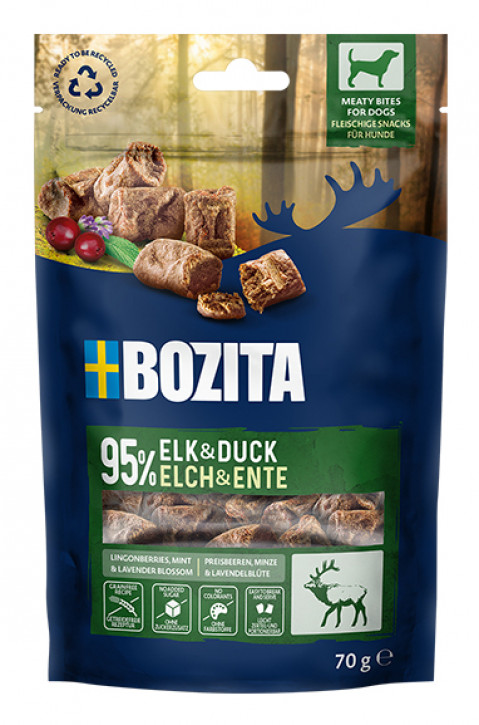 Bozita 7311030711587 pamlsek pro psy/kočky Pes Pamlsky Kachna 70 g - Fotogalerie 2