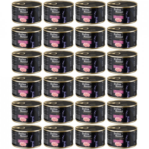 DOLINA NOTECI Premium Sterilised Bohatá na krůtu – mokré krmivo pro kočky – 24×185 g - Fotogalerie 1