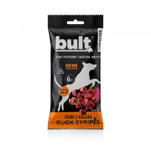 BULT Tasty Strips Superfoods duck - pamlsek pro psy - 6ks - Fotogalerie 1