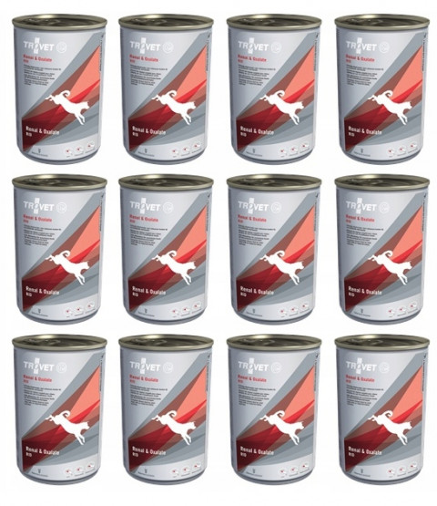 TROVET Renal & Oxalate RID s kuřecím masem – mokré krmivo pro psy – 12×400 g - Fotogalerie 1