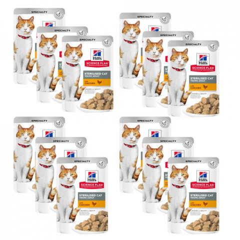 HILL'S Science Plan Adult s kuřecím masem - vlhké krmivo pro kočky - 85 g - Fotogalerie 2
