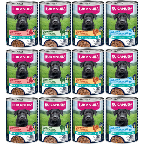 EUKANUBA Life Care MIX příchutí - vlhké krmivo pro psy - 12x400g - Fotogalerie 1