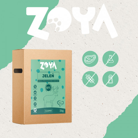 ZOYA ColdPRO Deer - suché krmivo pro psy - 3kg - Fotogalerie 3