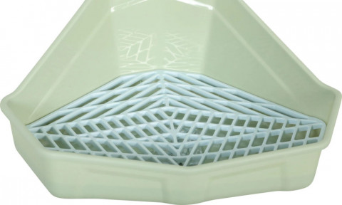 ZOLUX Cosy - rohová toaleta pro králíka a morče - Fotogalerie 3