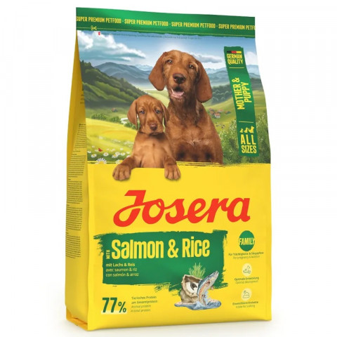 JOSERA Mother & Puppy Salmon & Rice - suché krmivo pro psy - 3kg - Fotogalerie 1