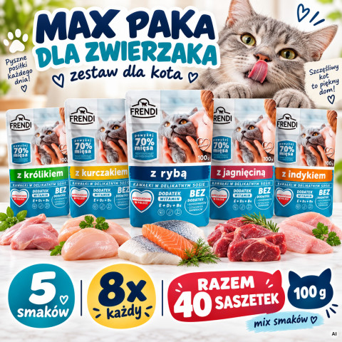 MAX PAKA DLA ZWIERZAKA – velká kočičí sada - Fotogalerie 1