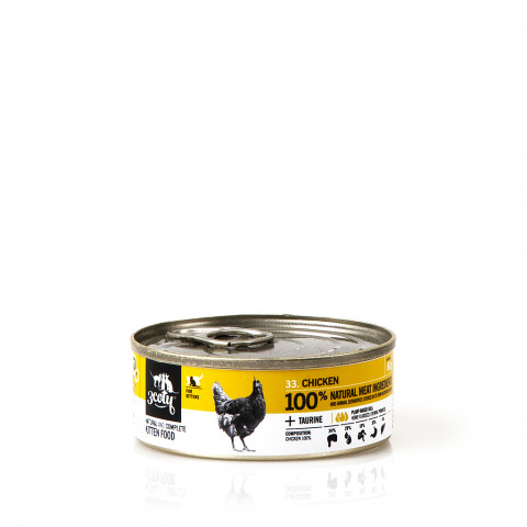 3COTY Chicken For kittens - mokré krmivo pro kočky - 6x80g - Fotogalerie 2