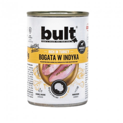 BULT MIX příchutí – mokré krmivo pro psy – 12×400 g - Fotogalerie 2