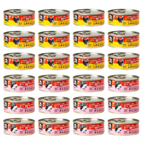 3COTY MIX 2 příchutí s krilem – mokré krmivo pro kočky – 24x80g - Fotogalerie 1