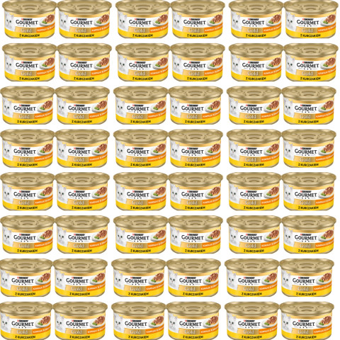 Gourmet Gold Sauce Delights - mokré krmivo pro kočky s kuřecím masem - 48x85g - Fotogalerie 1