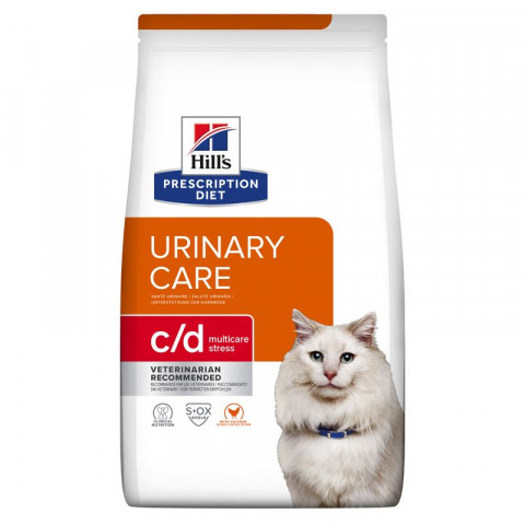 HILL'S PRESCRIPTION DIET Feline c/d Multicare Stress Suché krmivo pro kočky Kuřecí maso 8 kg - Fotogalerie 1