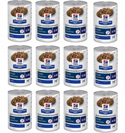 HILL'S PD Canine Food Sensitivities z/d - vlhké krmivo pro psy - 12x370g - Fotogalerie 1