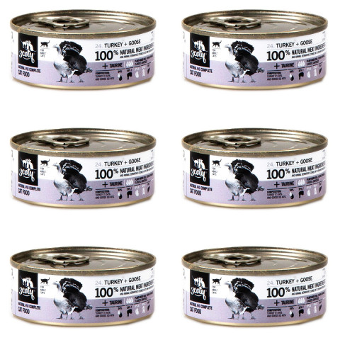 3COTY Turkey with goose - mokré krmivo pro kočky - 6x80g - Fotogalerie 1