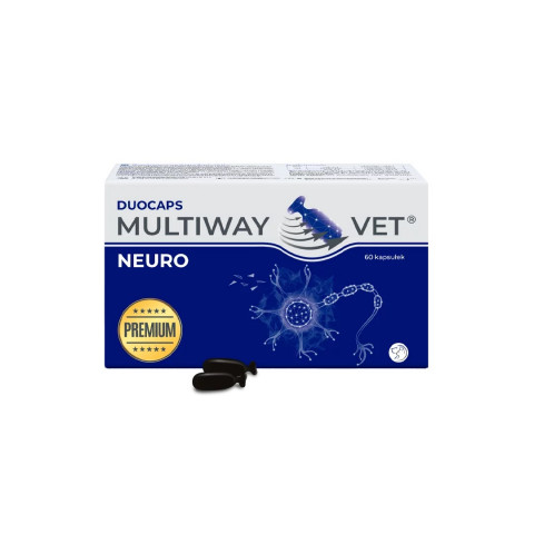 JM SANTE Multiway Vet Duocaps Neuro - twist-off kapsle na podporu nervové soustavy pro psa a kočku – 60ks - Fotogalerie 3
