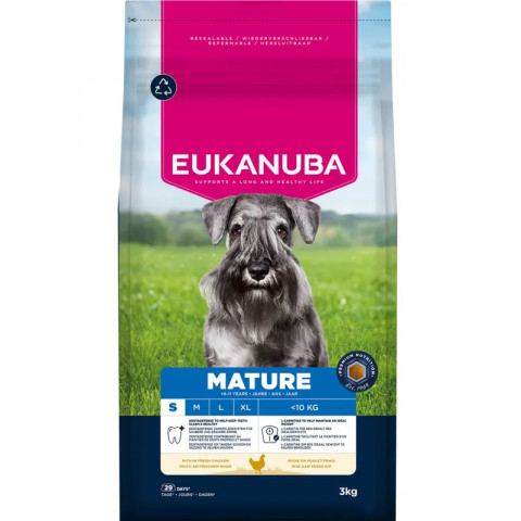 EUKANUBA Premium nutrition mature Small breed Chicken - suché krmivo pro psy - 3kg - Fotogalerie 1