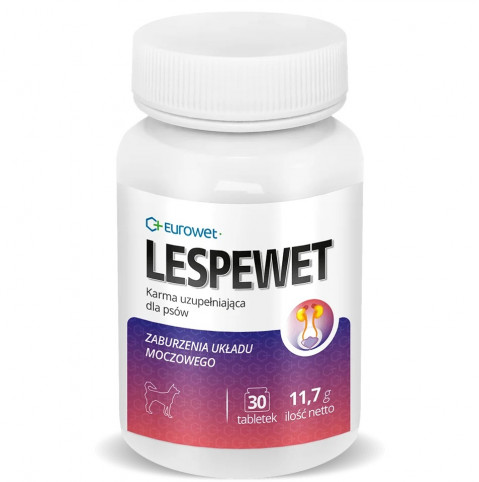 EUROWET Lespewet - doplňky stravy pro psy - 30 tablet - Fotogalerie 1