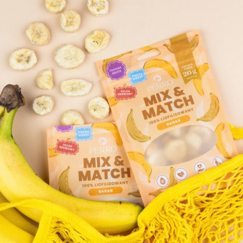 PERRO Mix & Match Banana - pamlsek pro psa - 20g - Fotogalerie 3