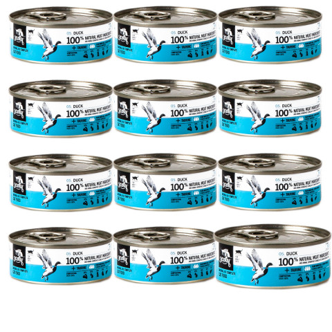 3COTY Duck - mokré krmivo pro kočky - 12x80g - Fotogalerie 1