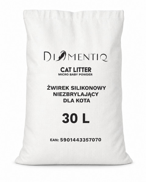 DIAMENTIQ Baby Powder - Stelivo pro kočky - 30 l - Fotogalerie 2