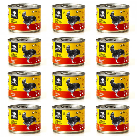 3COTY 35. Chicken and krill (kitten) - mokré krmivo pro kočky - 12x180g - Fotogalerie 1