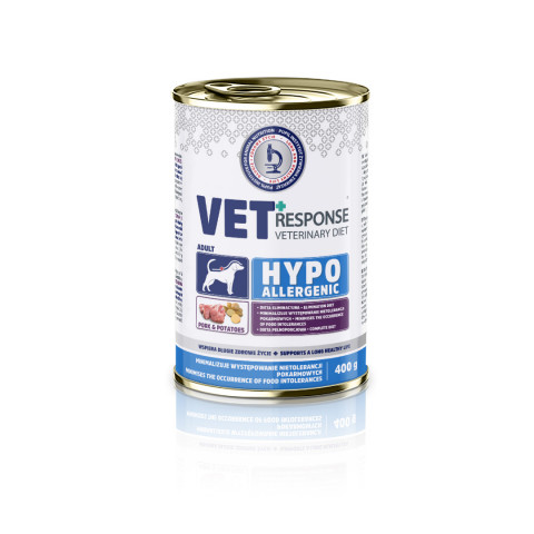 VET RESPONSE Hypoallergenic Pork - vlhké krmivo pro psy - 400g - Fotogalerie 1