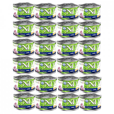 FARMINA N&D Cat Natural Lamb - vlhké krmivo pro kočky - 24x140 g - Fotogalerie 1
