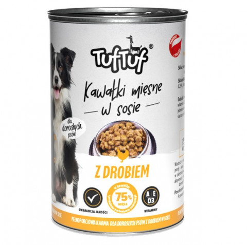TUF TUF Meatballs Mix Flavours - vlhké krmivo pro psy - 12x1250g - Fotogalerie 2