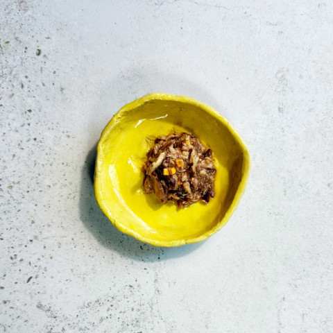 OLLO Cat nr 10 Tuna & Cheese in broth - mokré krmivo pro kočky - 70g - Fotogalerie 2