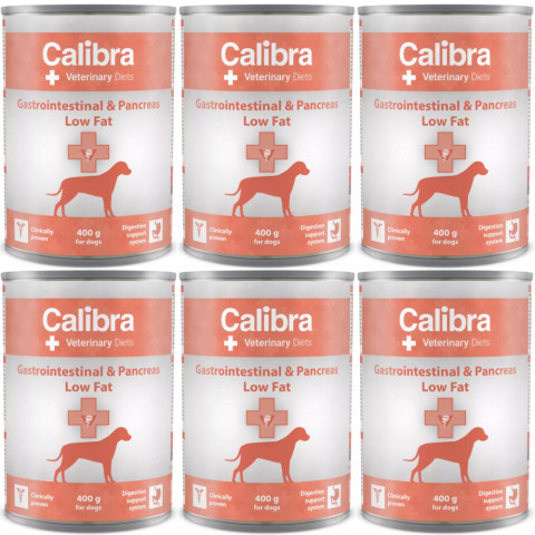 CALIBRA Veterinary Diets Gastrointestinal Low Fat - mokré krmivo pro psy - 6x400g - Fotogalerie 1