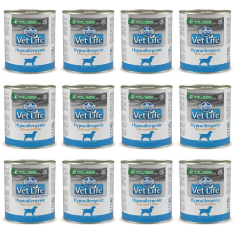 Farmina Pet Food Vet Life Hypoallergenic Na ryby, Brambor Dospělý jedinec 300 g - Fotogalerie 1