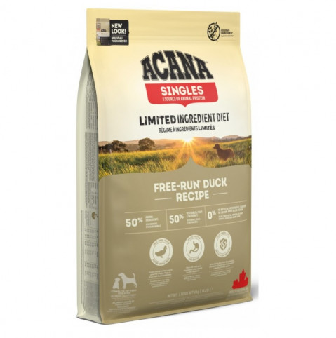 ACANA Singles Free-run Duck Mono - suché krmivo pro psy - 6kg - Fotogalerie 1