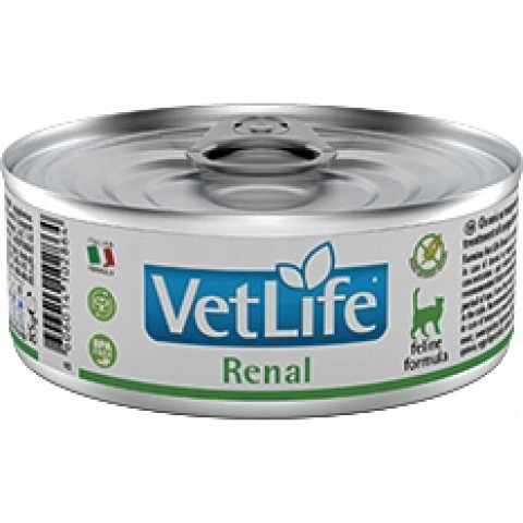 FARMINA Vet Life Renal Feline - mokré krmivo pro kočky - 12x85g - Fotogalerie 4