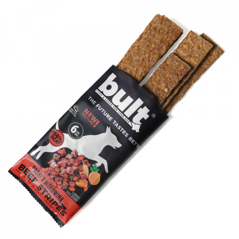 BULT Tasty Strips Superfoods beef mono - pamlsek pro psy - 6ks - Fotogalerie 2