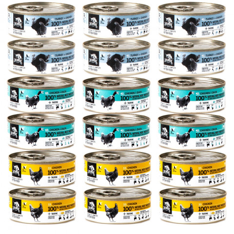 3COTY pro koťata MIX příchutí – mokré krmivo pro kočky – 18x80g - Fotogalerie 1