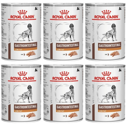 ROYAL CANIN Veterinary Diet Canine Gastrointestinal Low Fat – mokré krmivo pro psy – 6×420 g - Fotogalerie 1