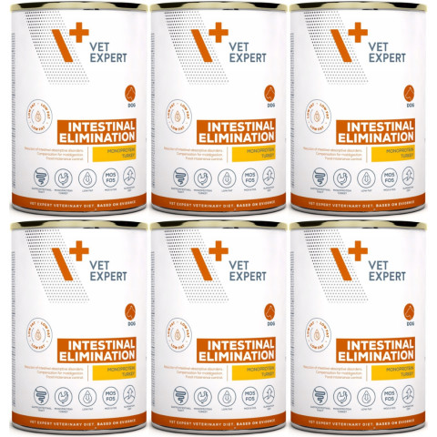 VETEXPERT Veterinary Diet Intestinal Fat Dog - vlhké krmivo pro psy - 6x400g - Fotogalerie 1