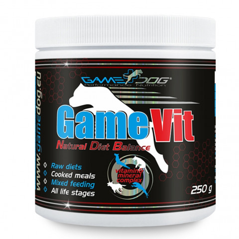GAME DOG GameVit Natural Diet Balance - doplňky stravy pro psy - 250g - Fotogalerie 1