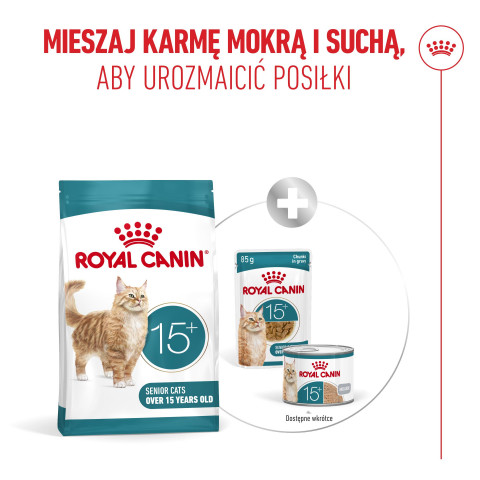 ROYAL CANIN Ageing 15+ - suché krmivo pro kočky - 2kg - Fotogalerie 6