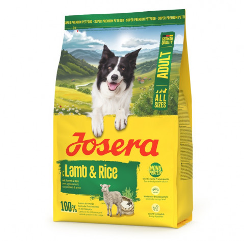 JOSERA Lamb & Rice - suché krmivo pro psy - 3kg - Fotogalerie 1