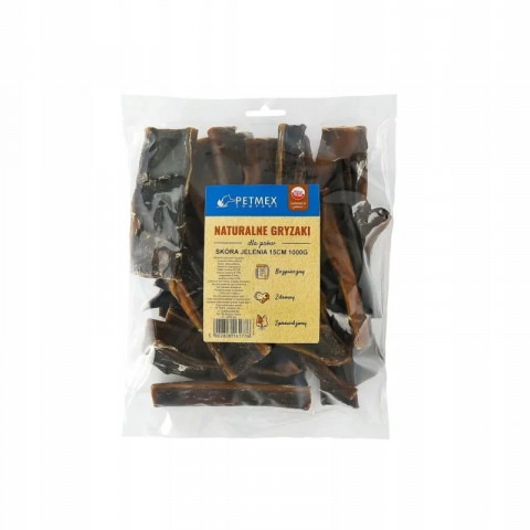 PETMEX Deer skin Mono - pamlsek pro psa - 1kg - Fotogalerie 1