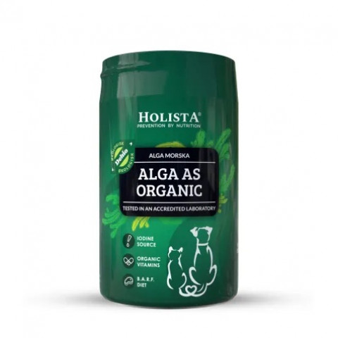 HOLISTA Alga as Organic - doplňky stravy pro psy a kočky - 250g - Fotogalerie 1