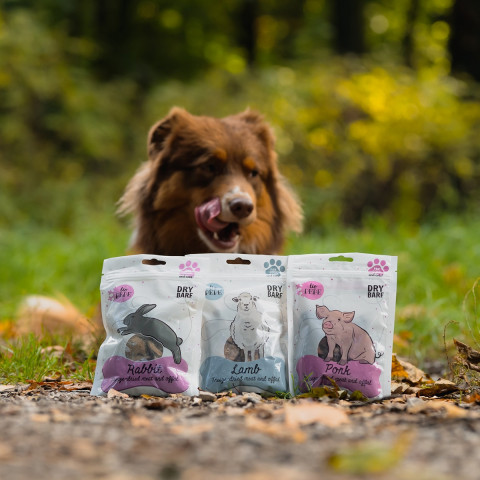 PEPE Lio Pork hearts - pamlsek pro psa - 60g - Fotogalerie 2